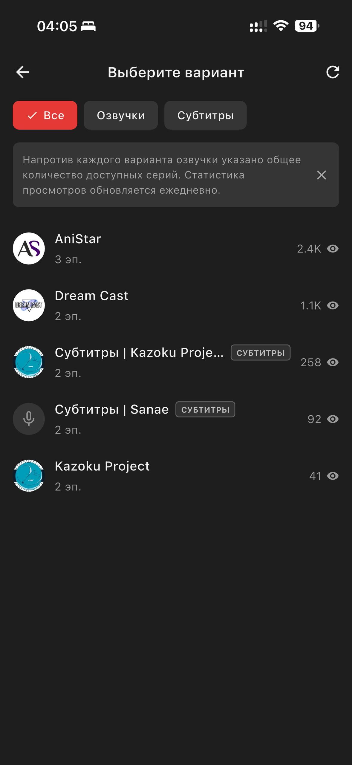 XartLife — Озвучення